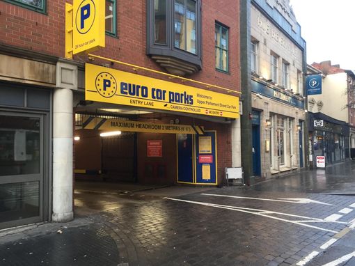 Nottingham Upper Parliament Street Car Park