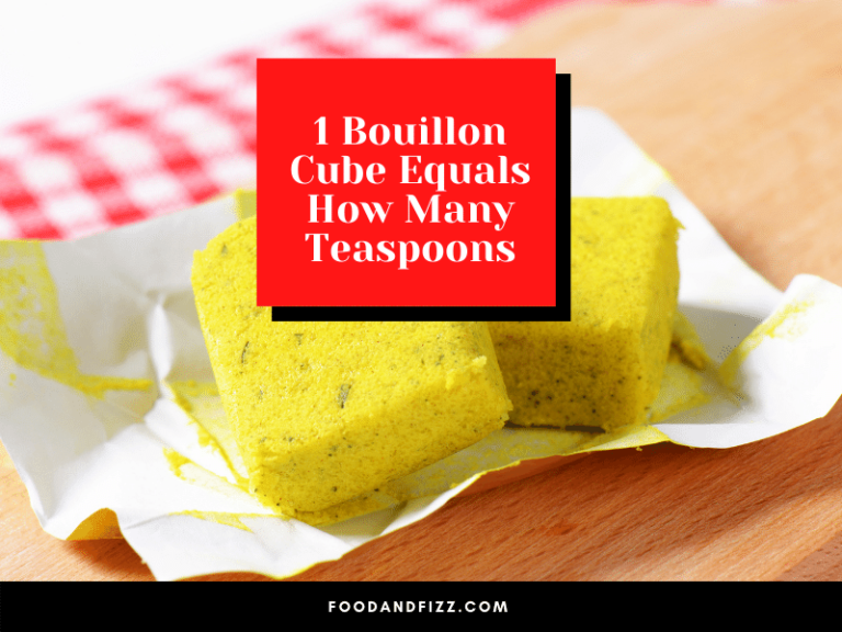 How Many Teaspoons Is a Cube of Bouillon