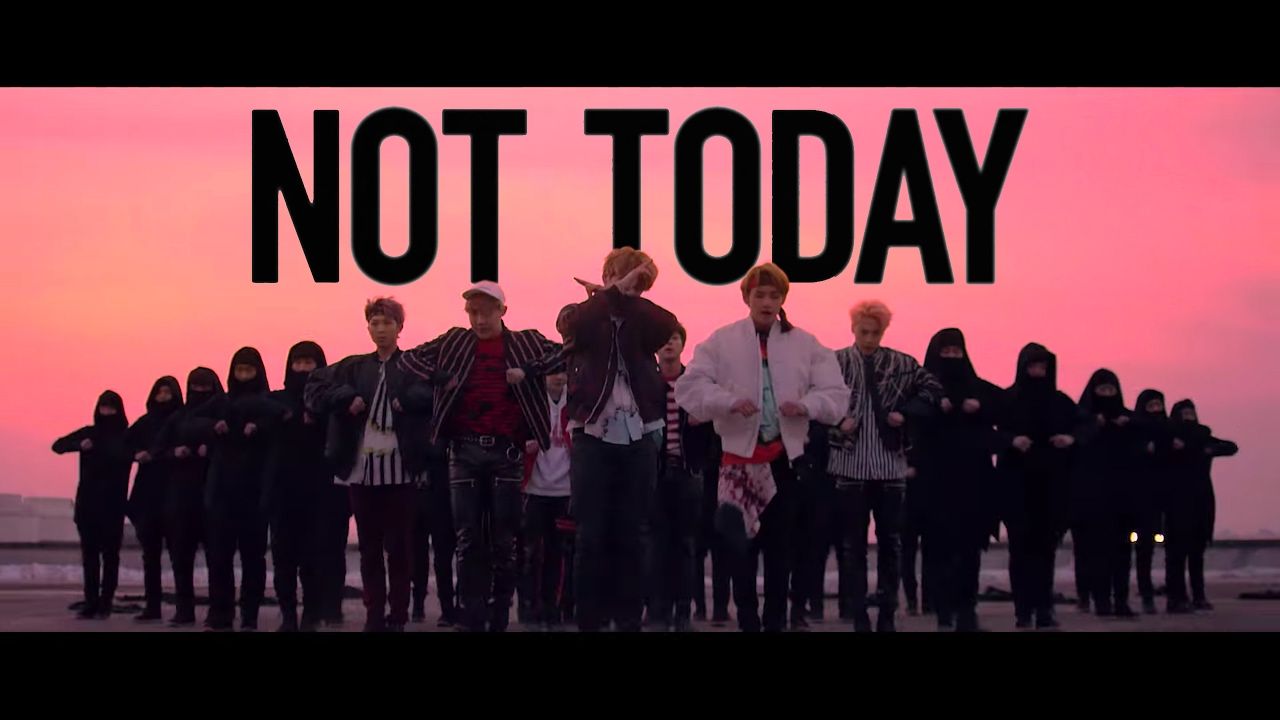Bts Not Today v Tumblr