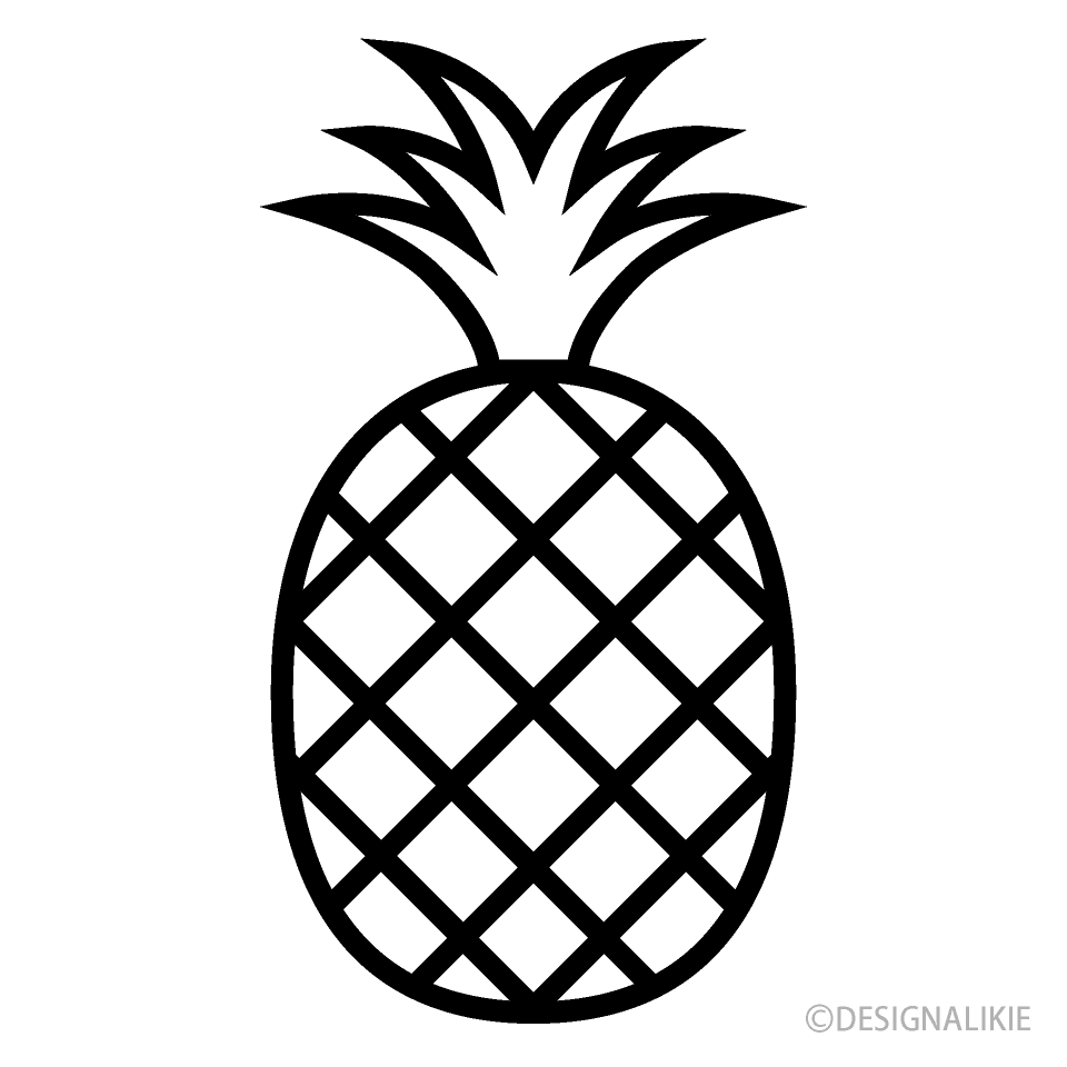 誰でも3分！簡単なパイナップルイラストの描き方と手帳デコ技
