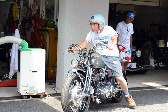 所ジョージ愛用ハーレーの最新仕様！世田谷ベースで明かされた極意