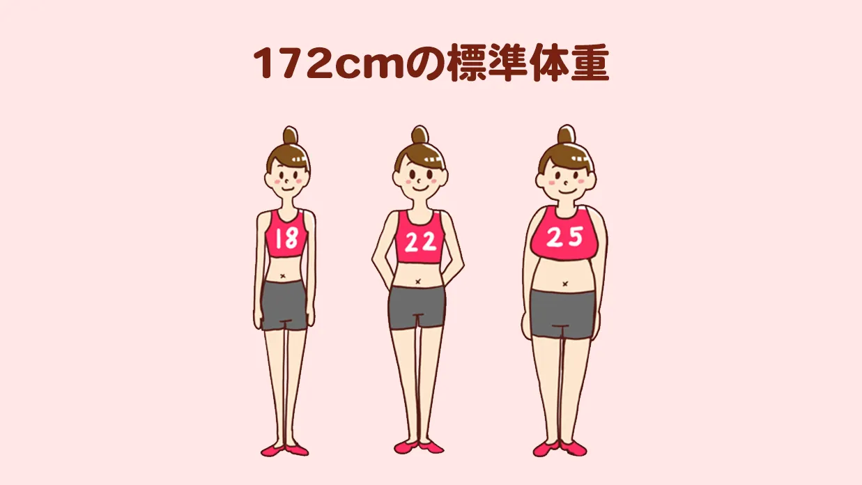 172Cmの平均体重は何キロ？男女別の現実と見た目の境界線を徹底解剖