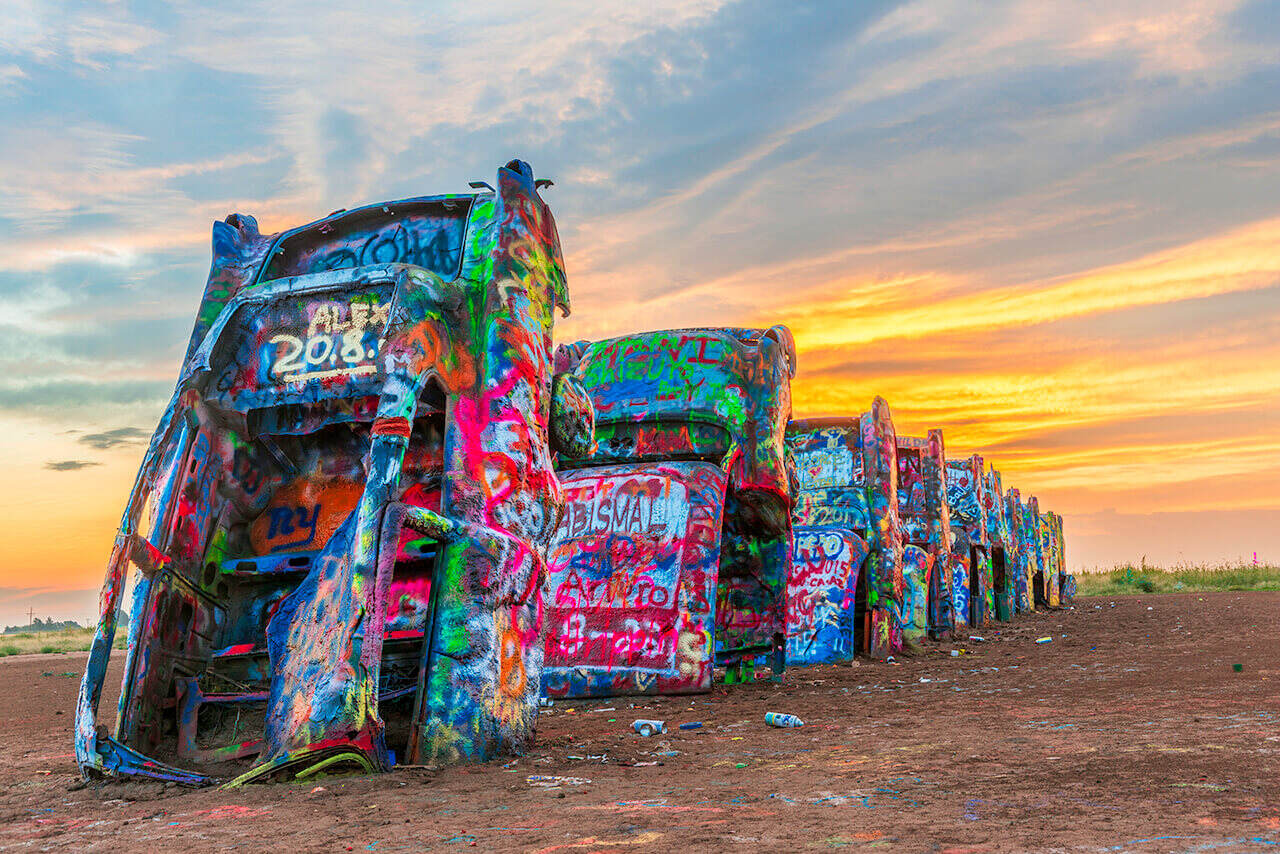 History of the Cadillac Ranch