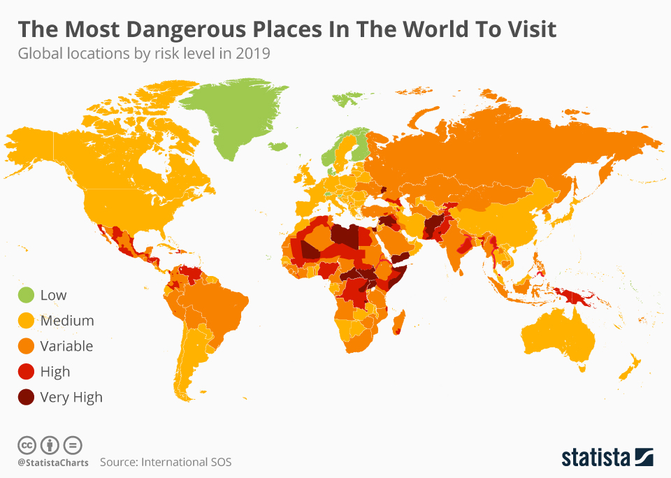Most Dangerous Places of the World