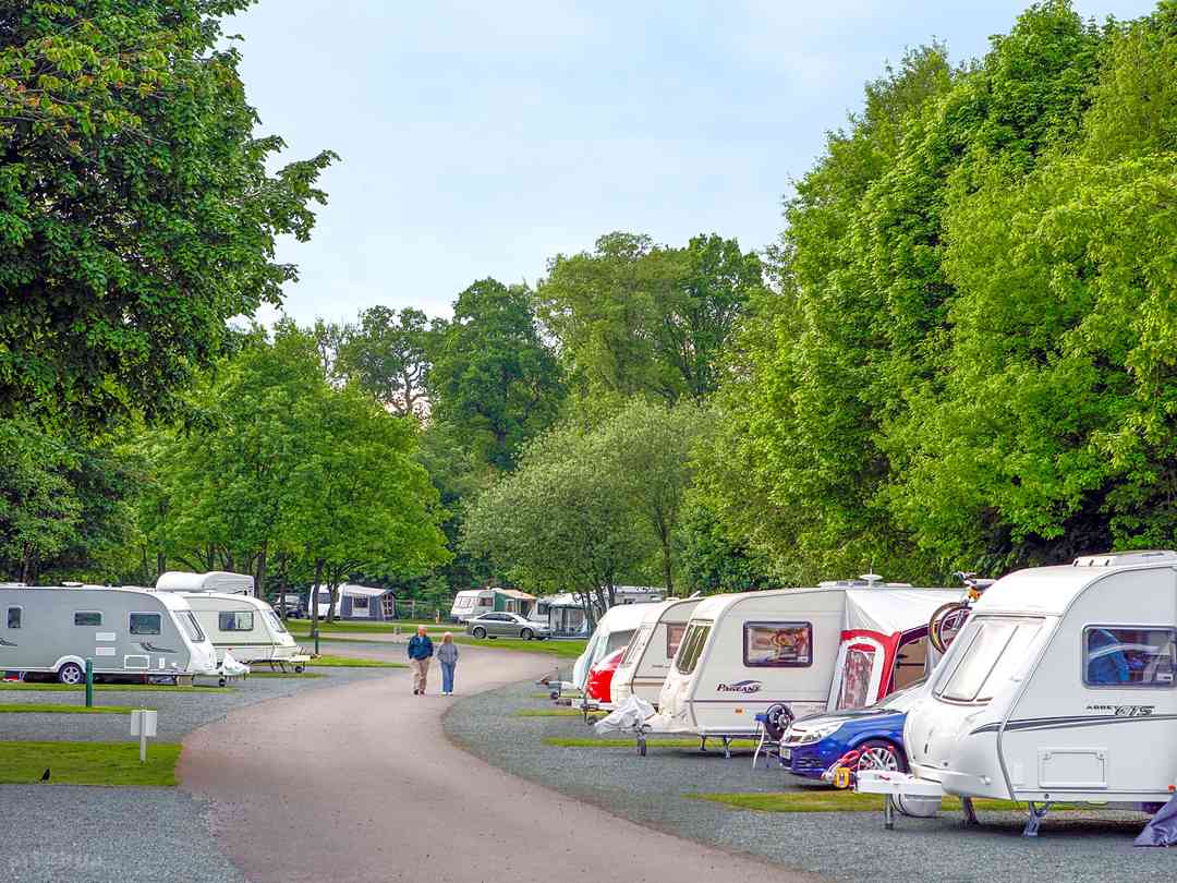 Longleat Caravan and Motorhome Club Campsite