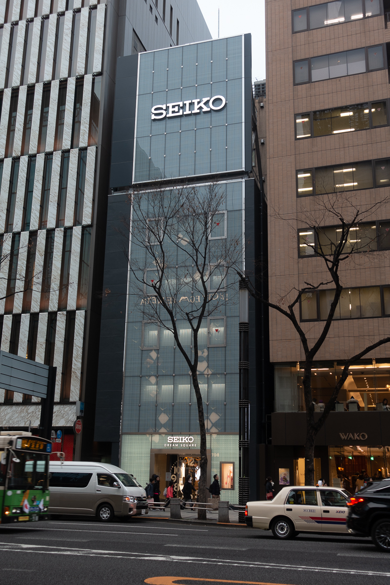 セイコードリームスクエア銀座徹底解剖！限定品と評判のリアル検証