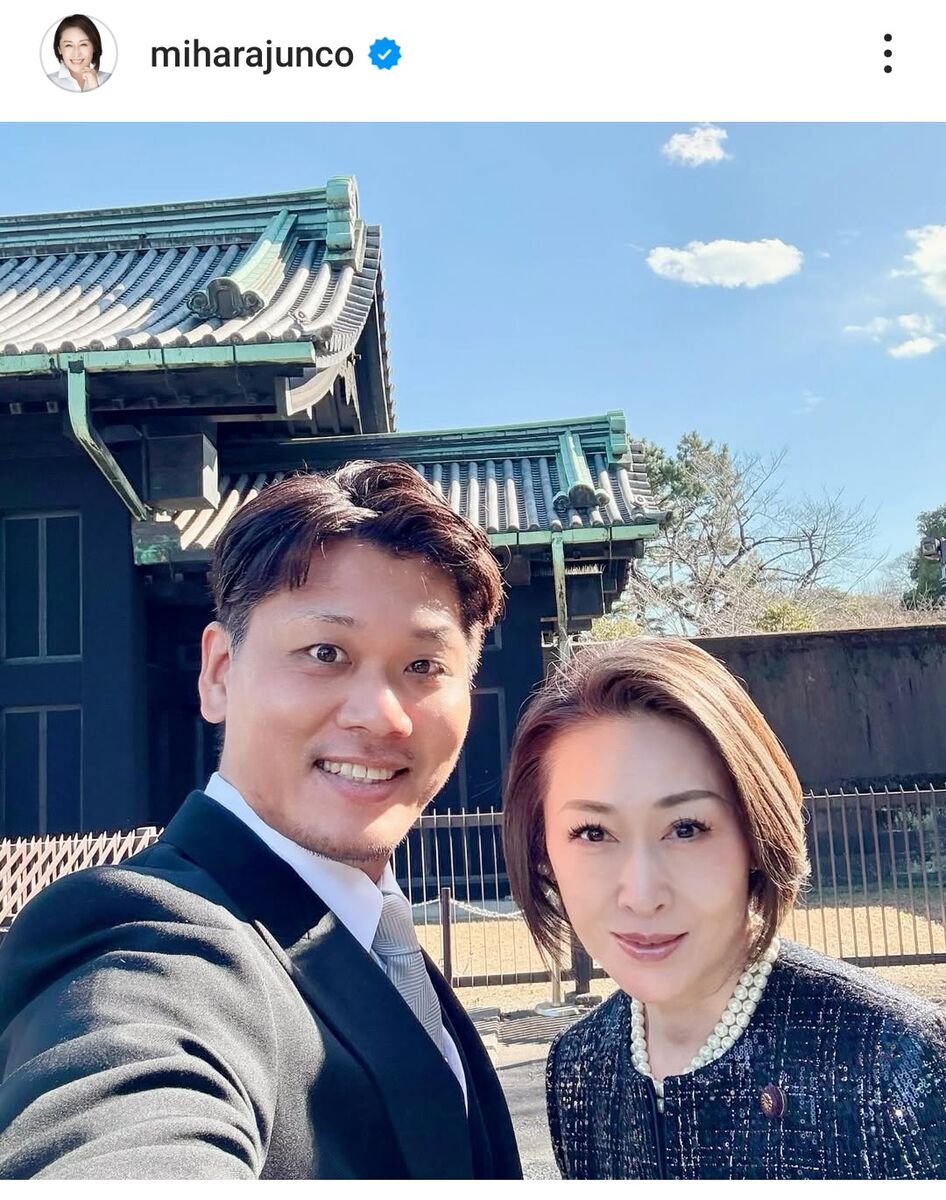 三原じゅん子大臣の夫・中口雄幸氏とは？24歳差愛と政界裏話を追跡