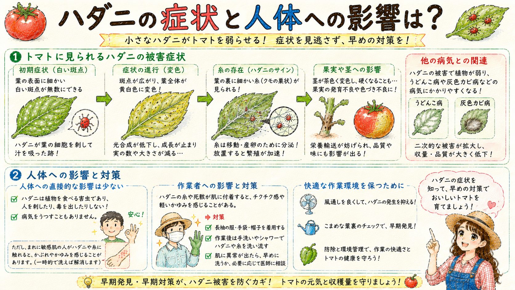 ハダニの人体への影響は？人を刺す噂の真相とアレルギー駆除法徹底解説