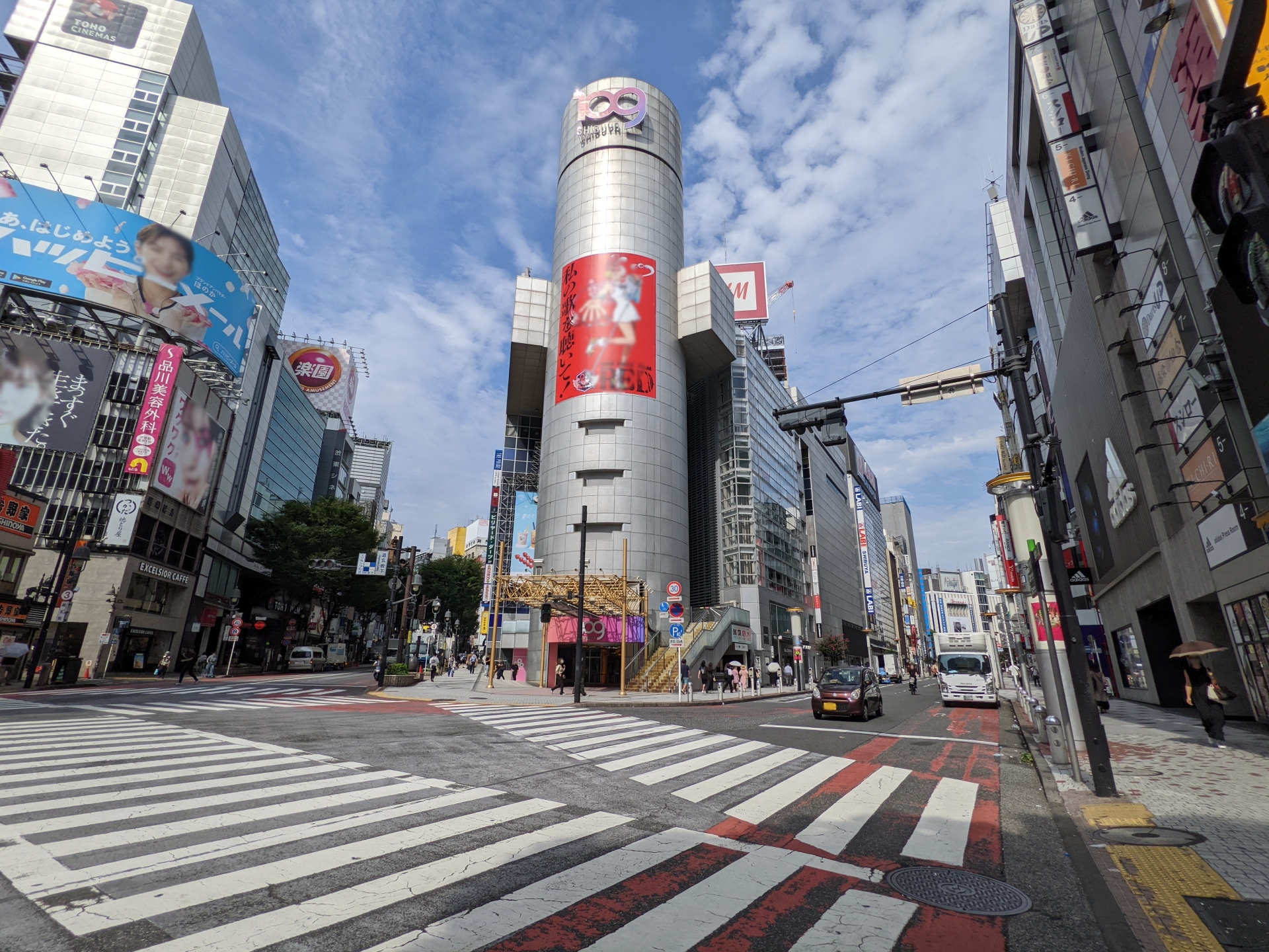渋谷駅から109の行き方完全攻略！ハチ公口＆地下直結A2最短ルート