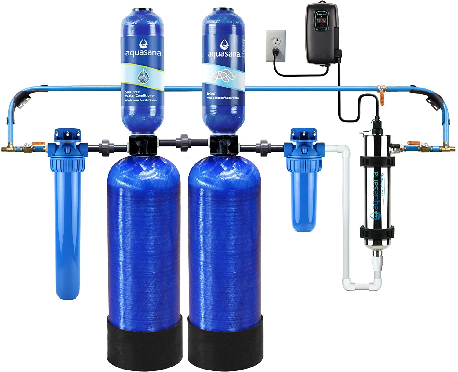 Well Water Softener and Filtration System