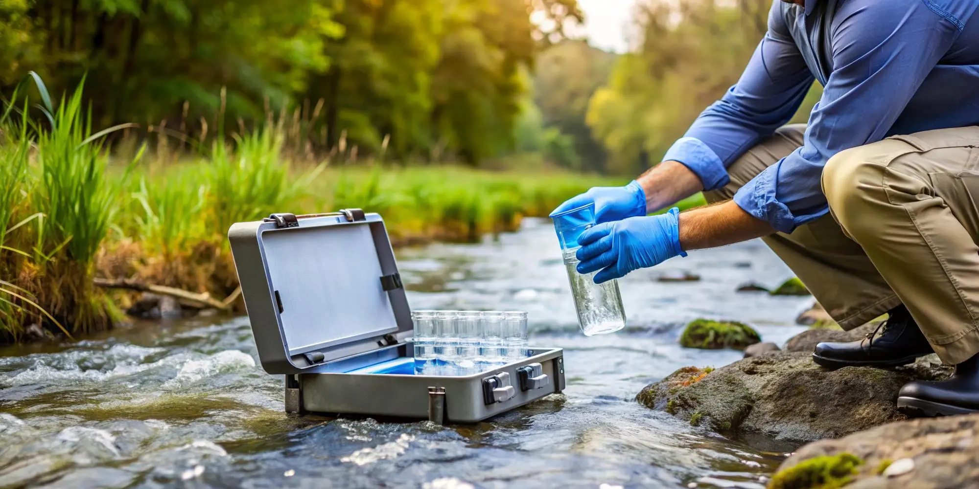 Laboratory to Test for Contaminated Water