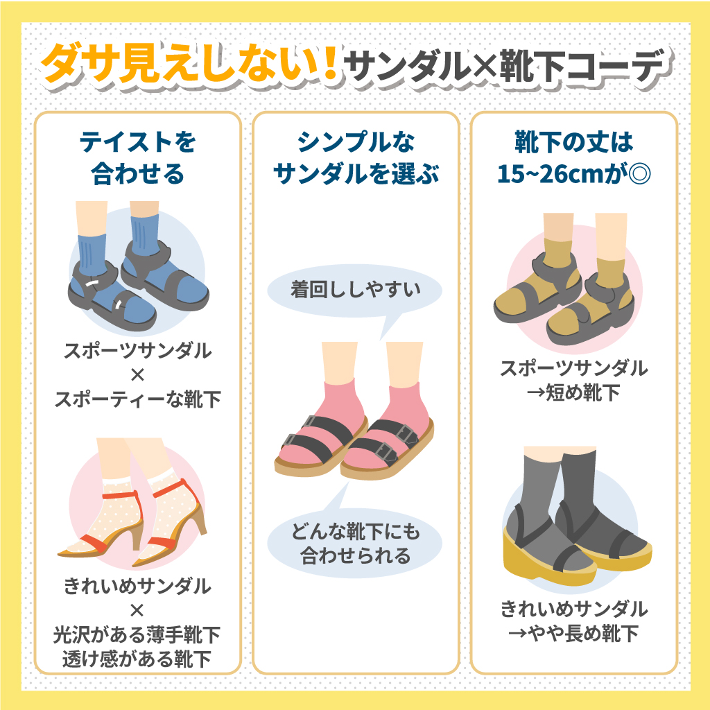 サンダルに靴下はダサい？おじさん見えを防ぐ2026年最新正解コーデ