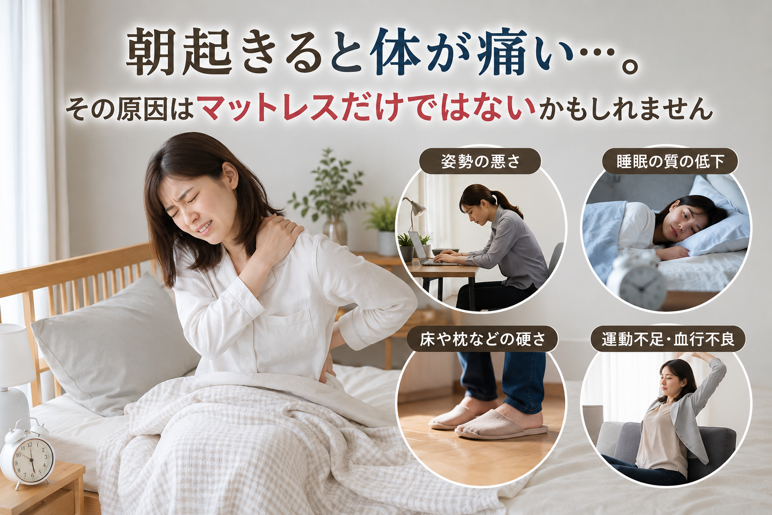 朝起きると体が痛い原因とは？隠れた病気のサインと2026年最新改善法