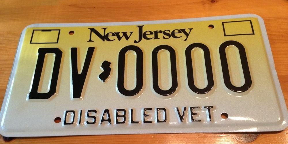 Nj Disabled Veterans Placard