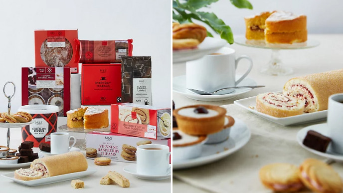 Marks and Spencer Afternoon Tea in Store