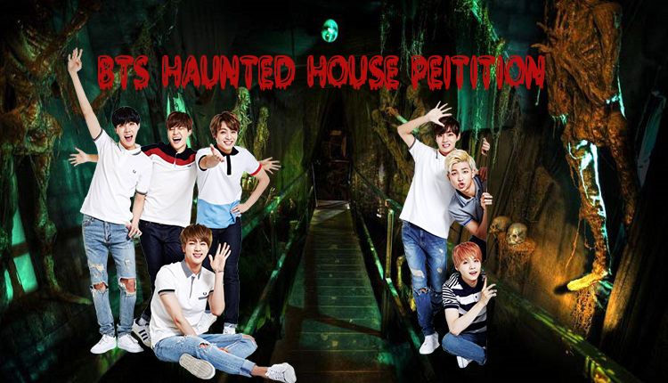 Bts in a Haunted House