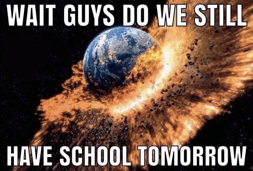 Do We Have School Tomorrow
