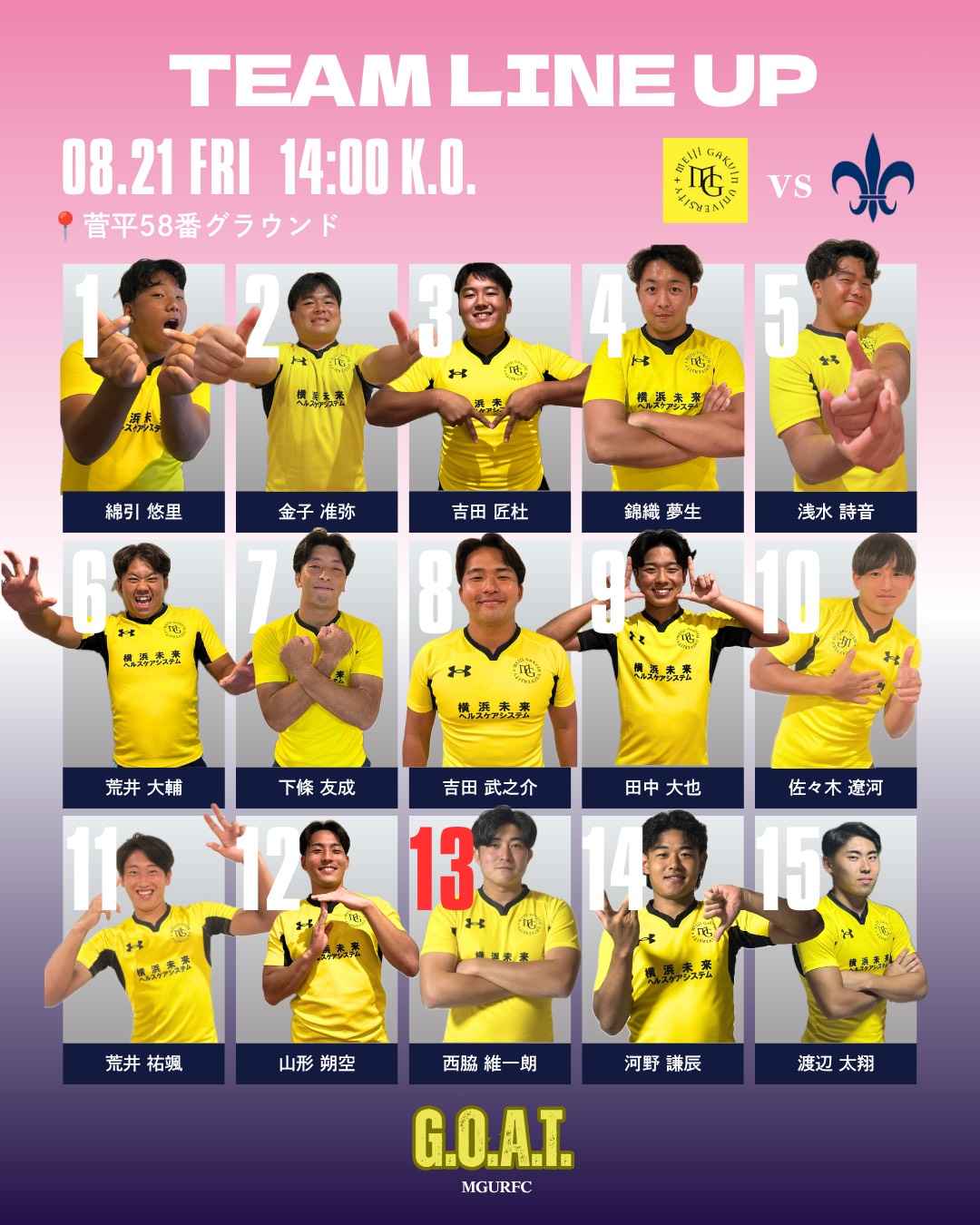 明学大ラグビー部の現在地｜対抗戦A昇格への挑戦と新体制の全貌