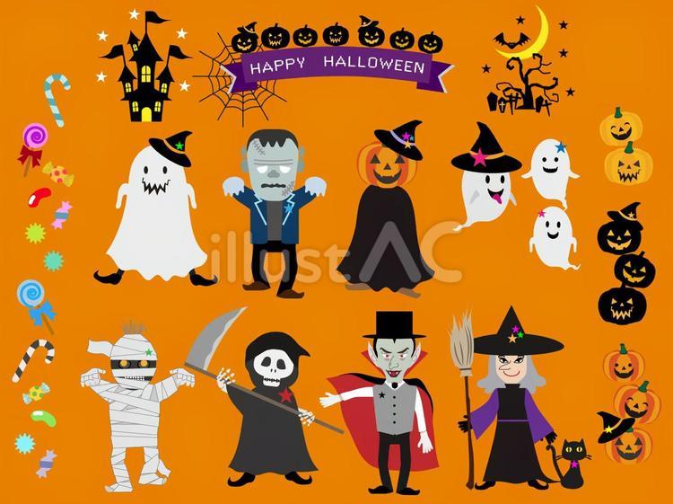 ハロウィンのかわいいイラスト決定版！無料人気素材と簡単な描き方