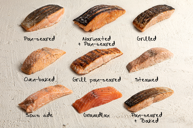 Cooked vs Uncooked Salmon