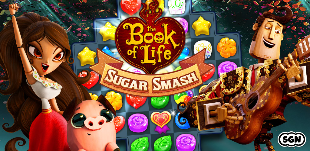 Sugar Smash Book of Life Game