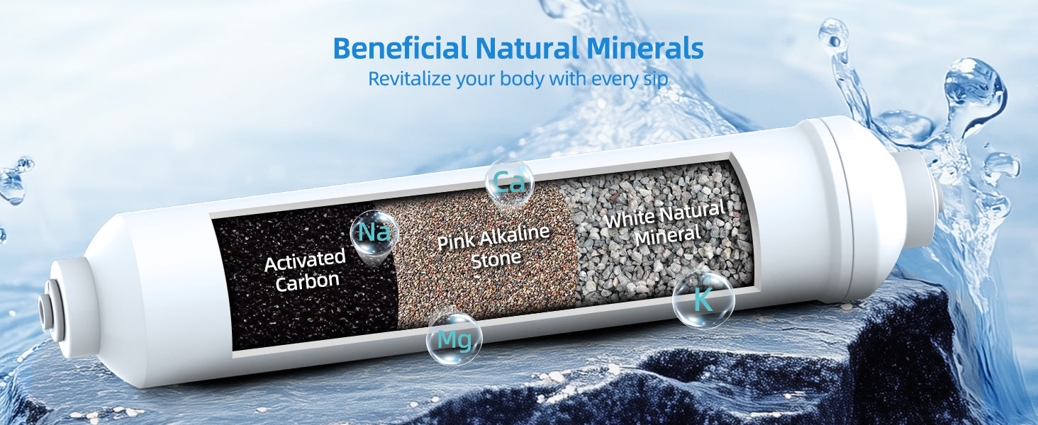 Reverse Osmosis Filter with Remineralization
