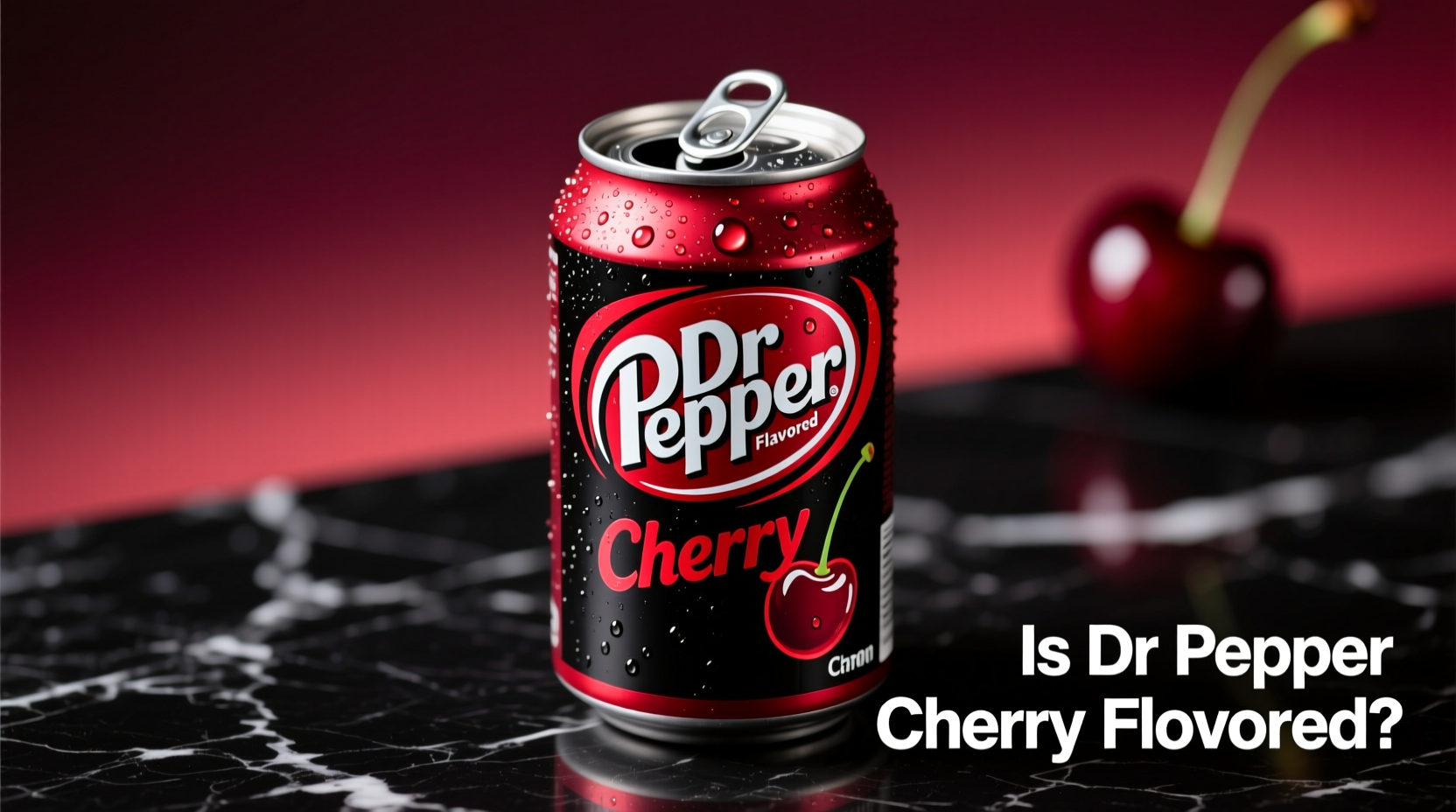 Is Dr Pepper Cherry Flavoured