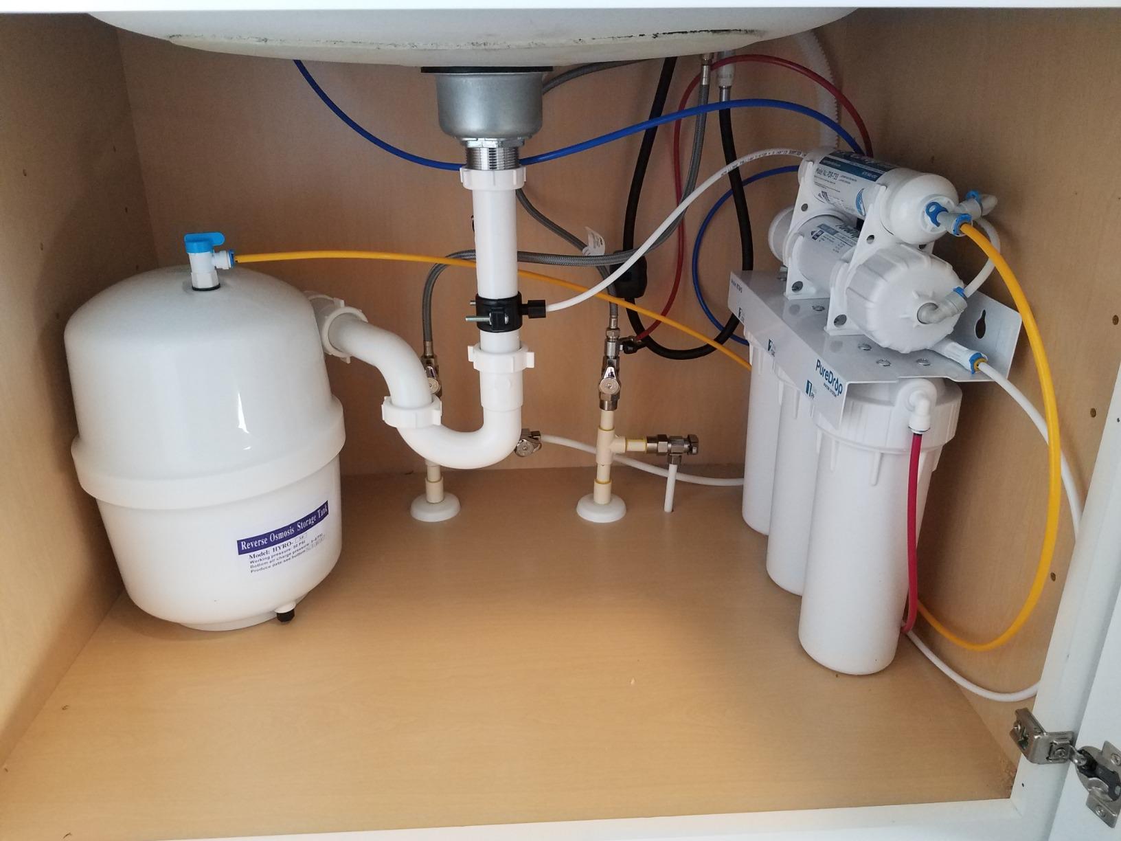 Drinking Water Filtration System Under Sink