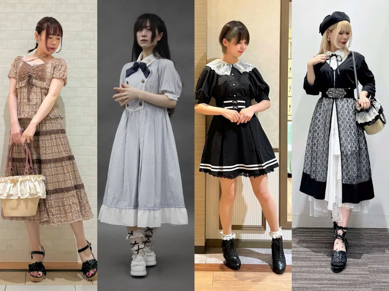 フレンチガーリーとは？量産型との違いと人気ブランド・最新コーデ解剖