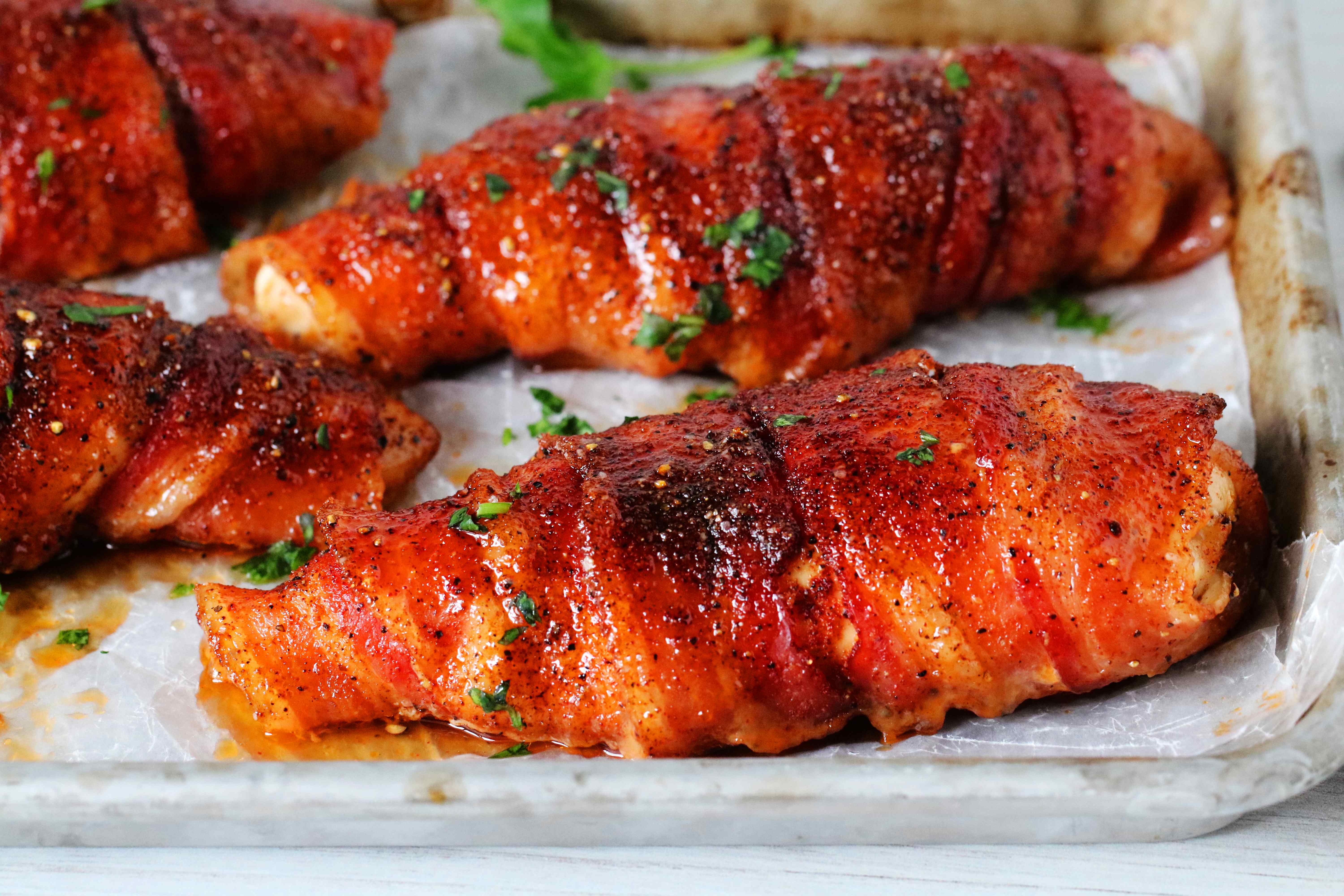 Bacon Wrapped Chicken Breast