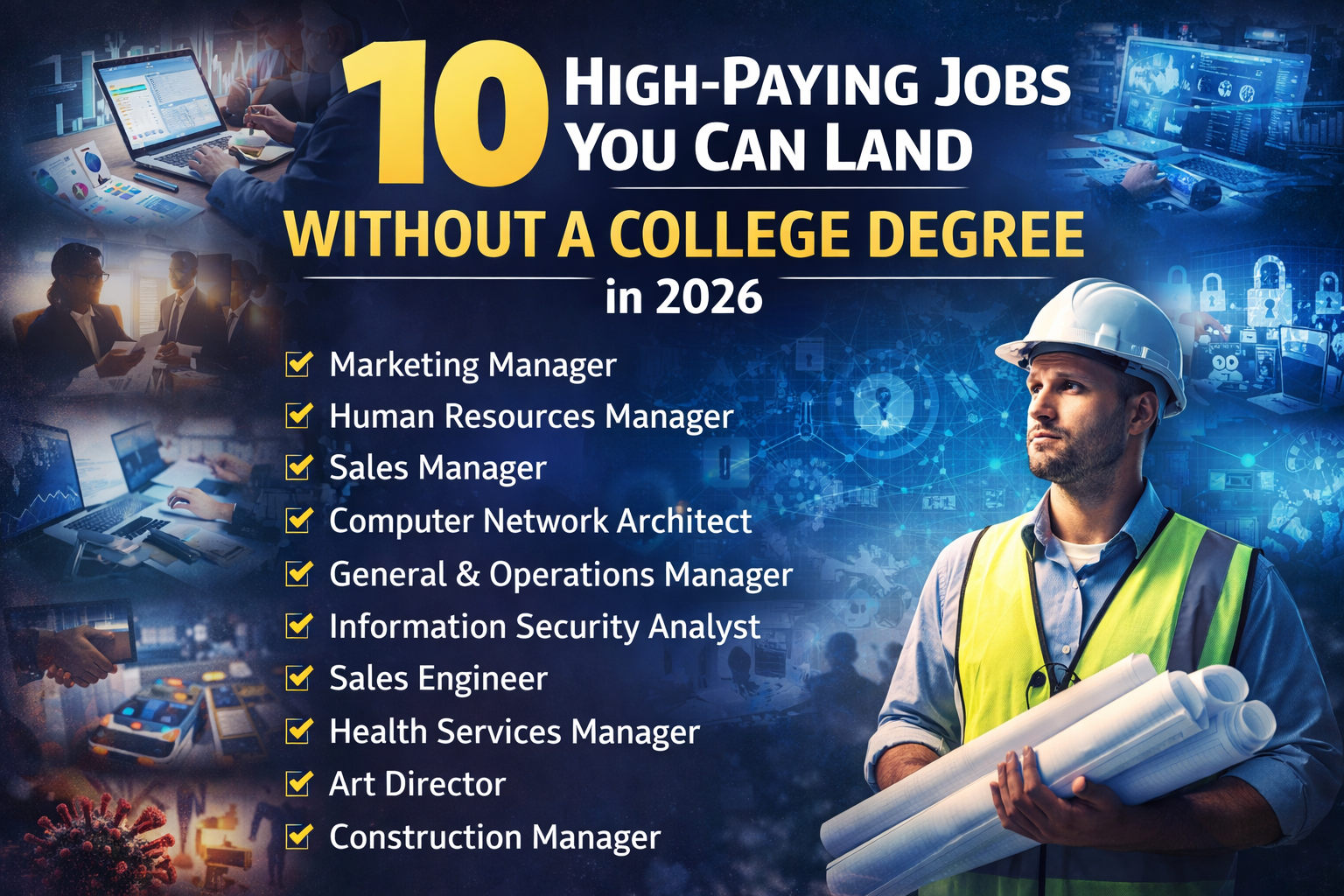 What Jobs Make 6 Figures Without a Degree