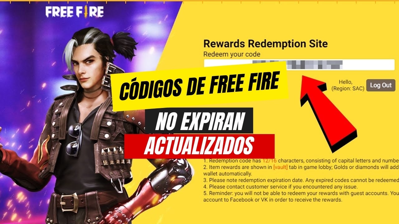 Códigos Free Fire Hoy De Diamantes