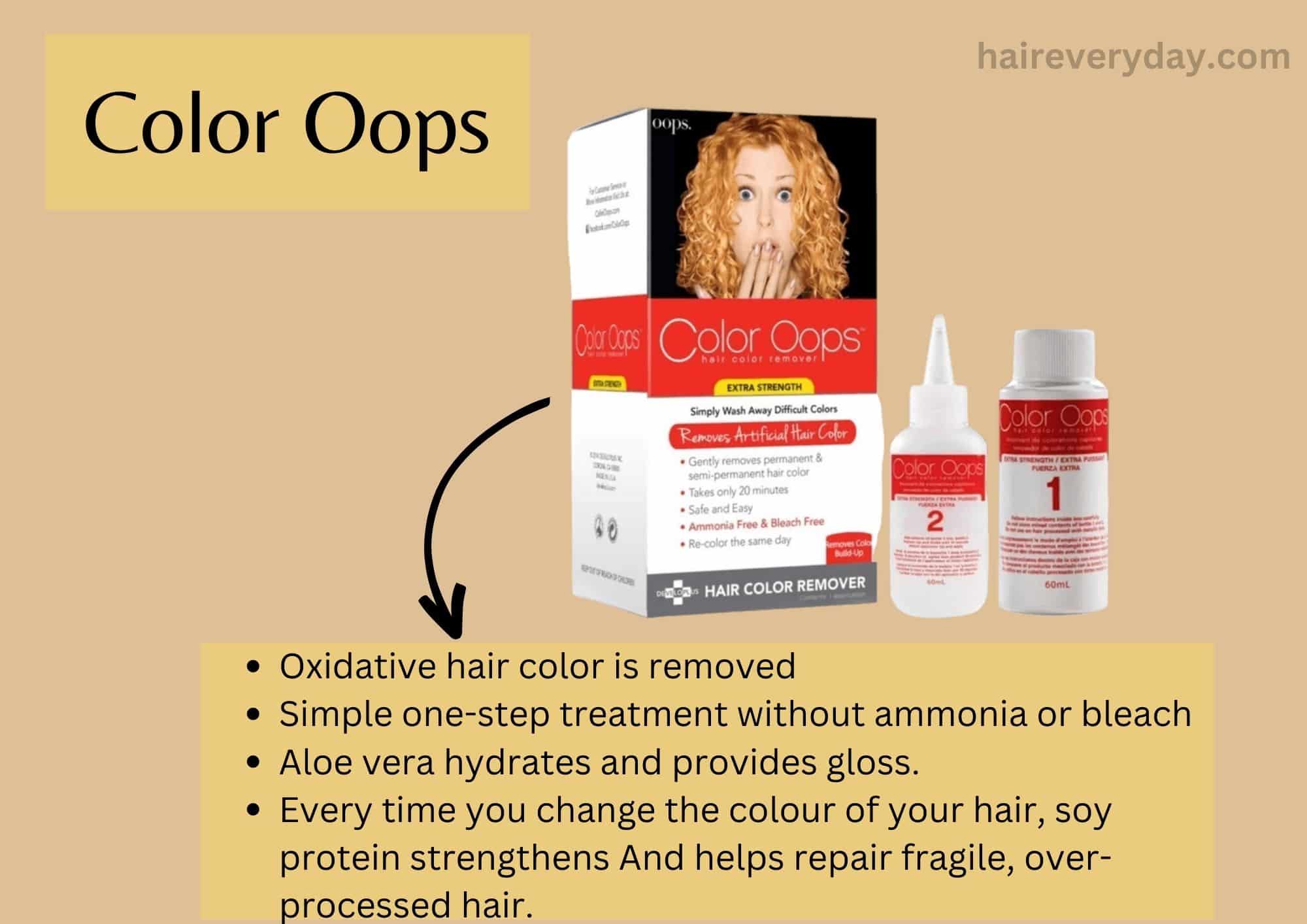 Does Color Oops Damage Your Hair