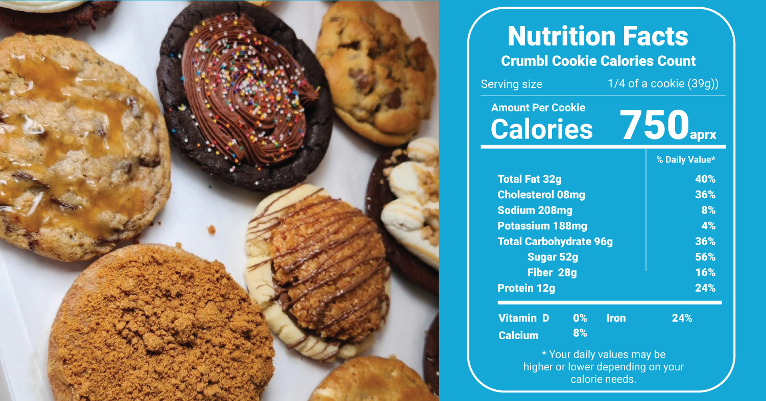 Average Calories in a Cookie