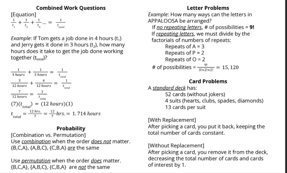 Quantitative Reasoning Algebra and Statistics Practice Test