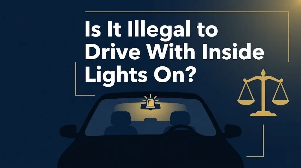 Is It Illegal to Drive with Inside Lights On