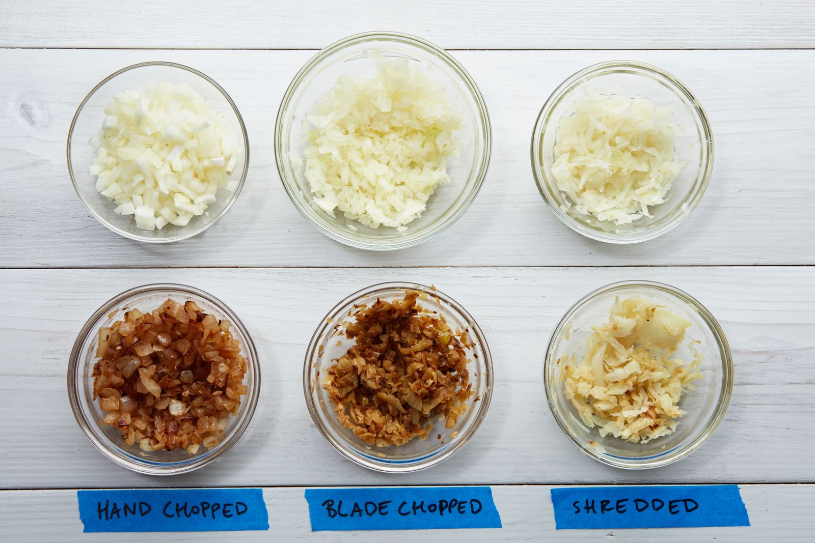 Grated Onion vs Chopped Onion