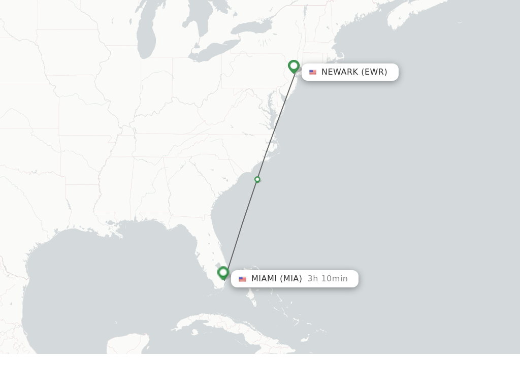 Fly Newark to Miami