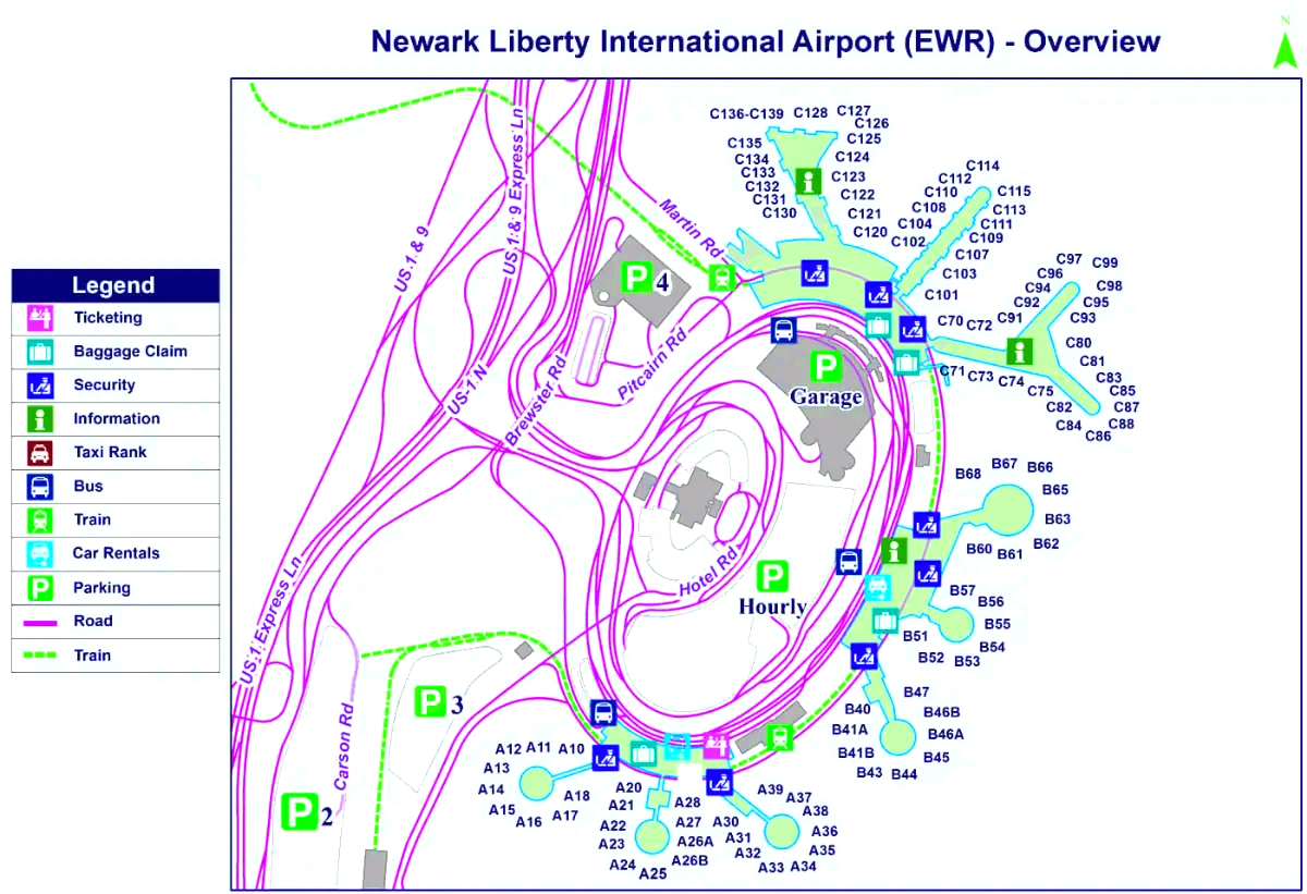 Newark Airport Book Flight