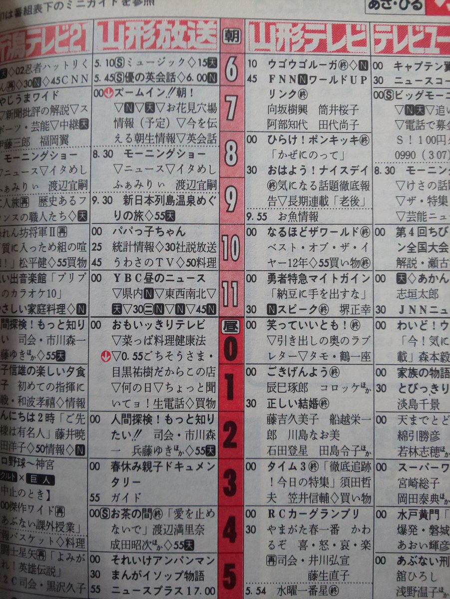 山形のテレビ番組表2026最新ガイド！4局徹底比較と見どころ総まとめ