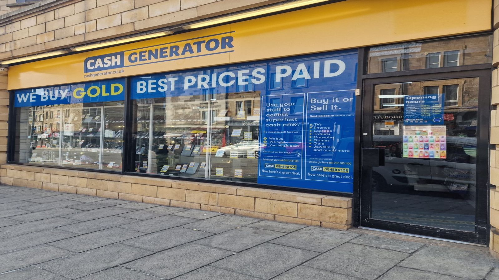 Cash Generator Edinburgh the Buy and Sell Store