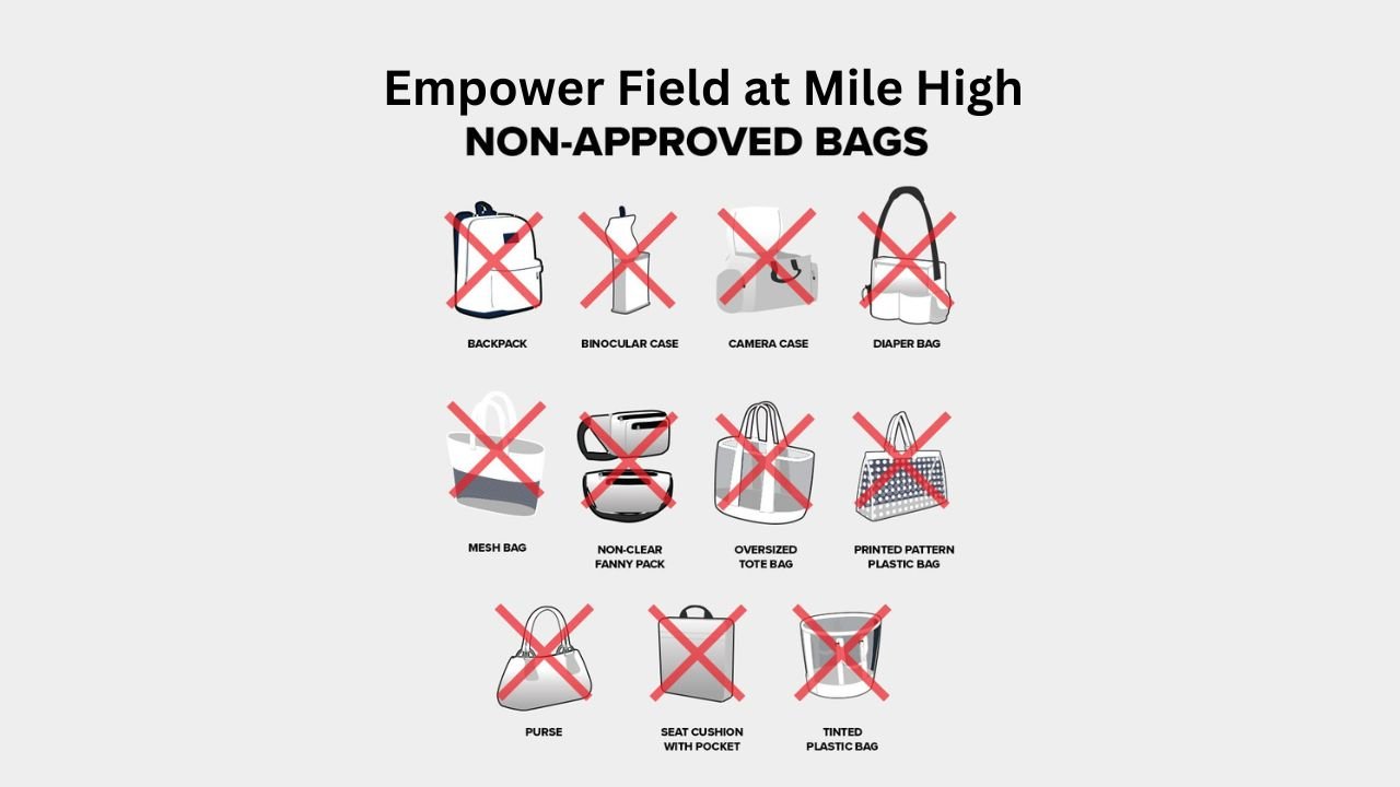 Mile High Bag Policy Concerts