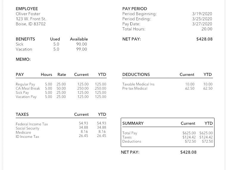 Paycheck Stub Access