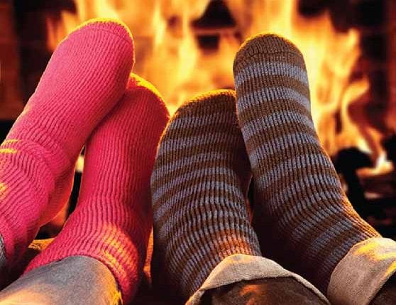 How to Keep Your Feet Warm