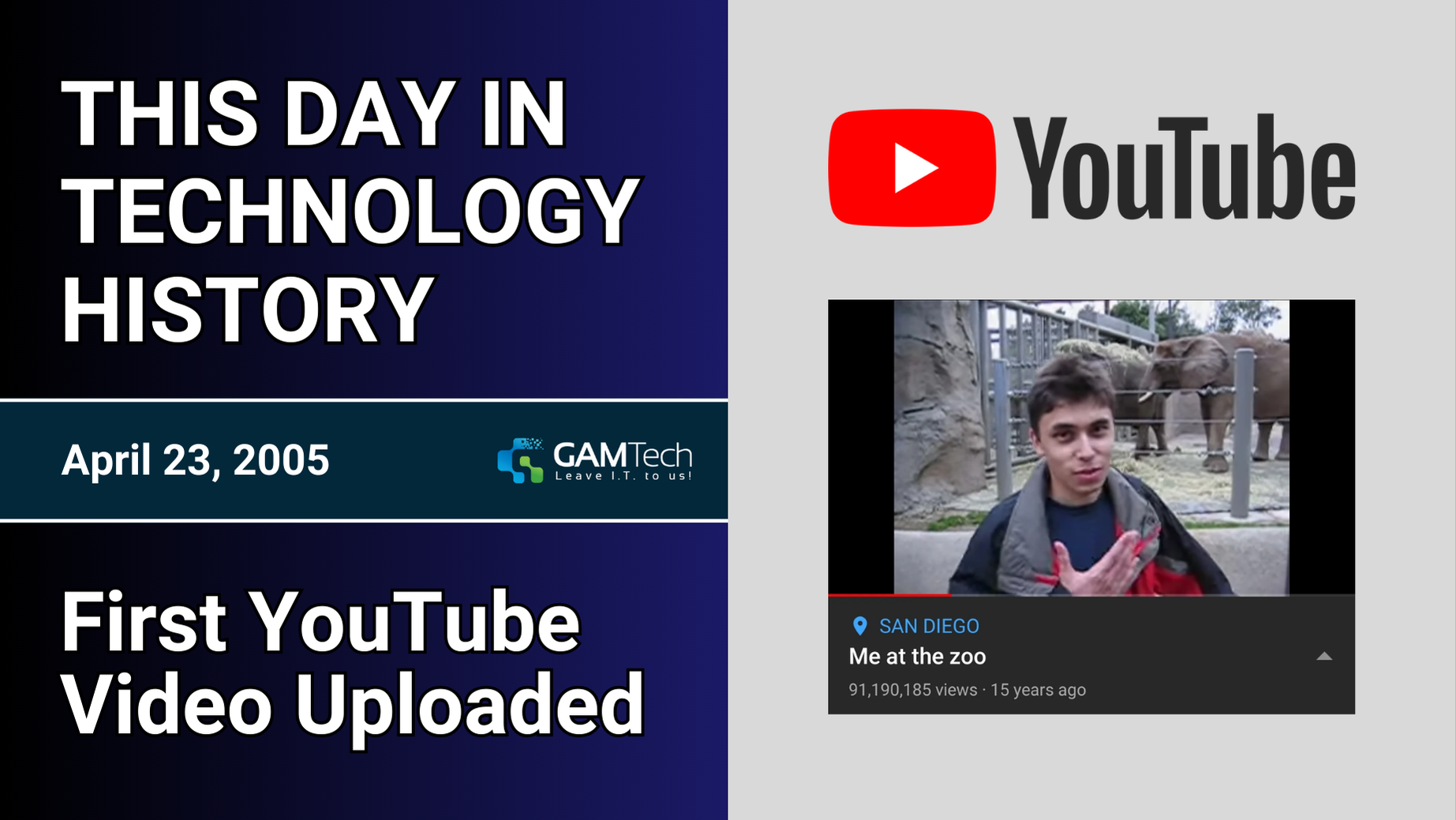 What Is the First Ever Video on Youtube