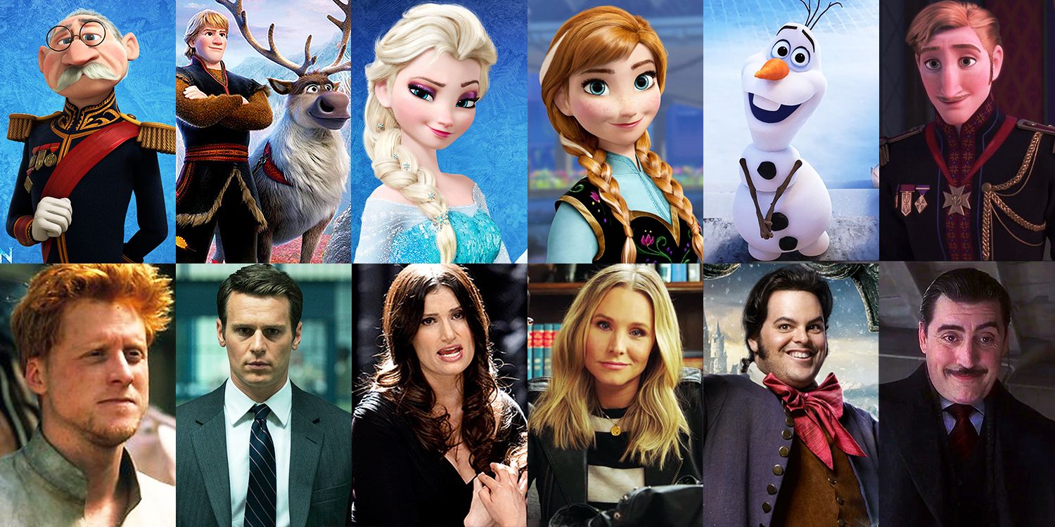 Actors in Frozen Movie