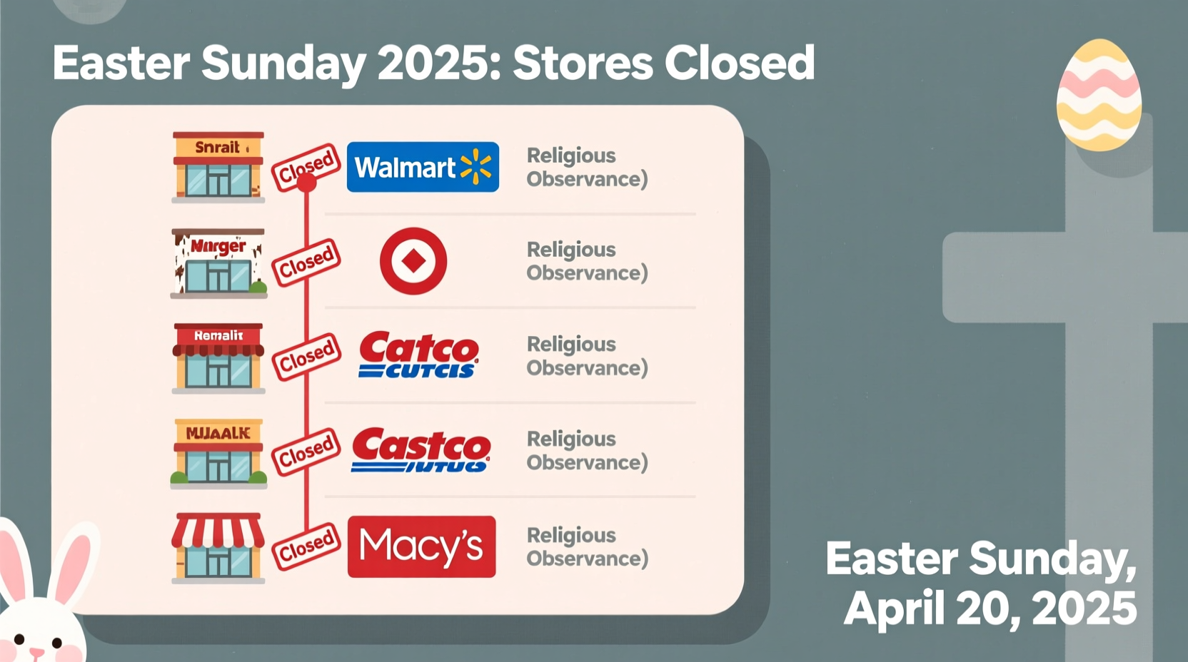 Do Shops Close on Easter Sunday