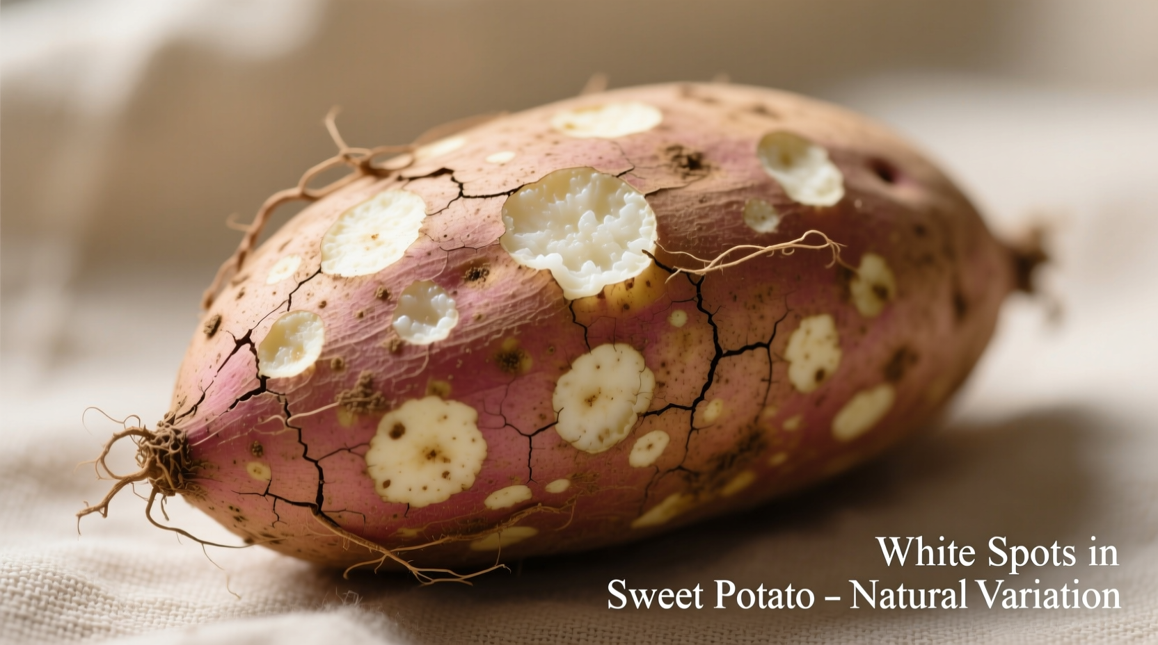 White Spots on Sweet Potatoes