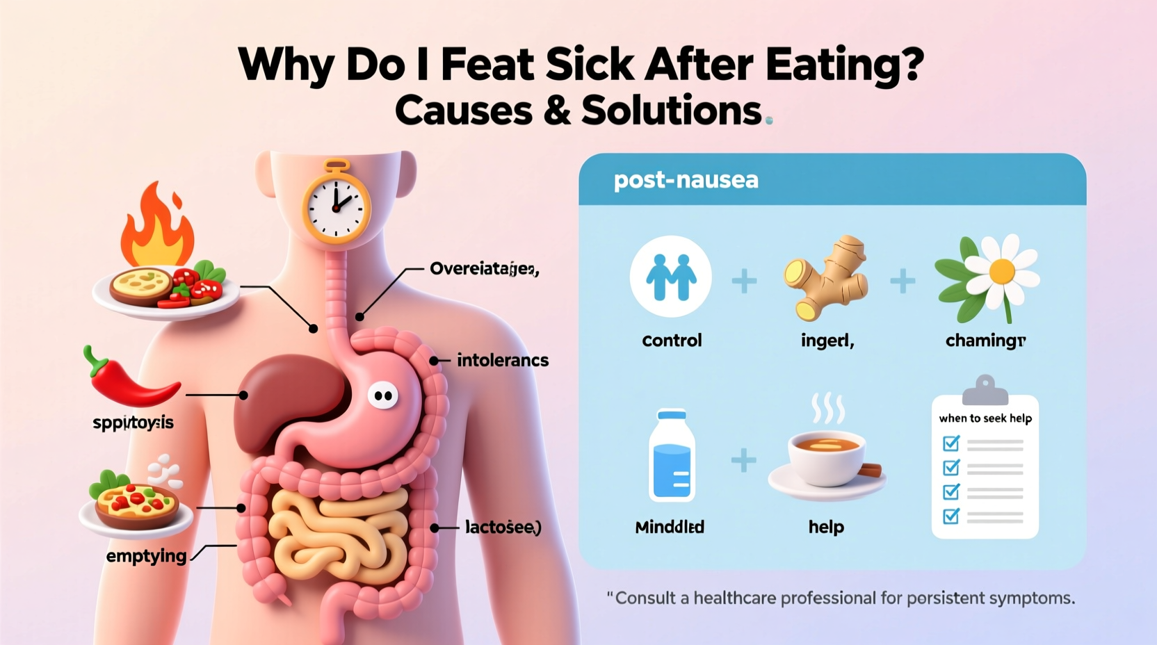Why Do I Feel Nauseous After Eating and Drinking Water