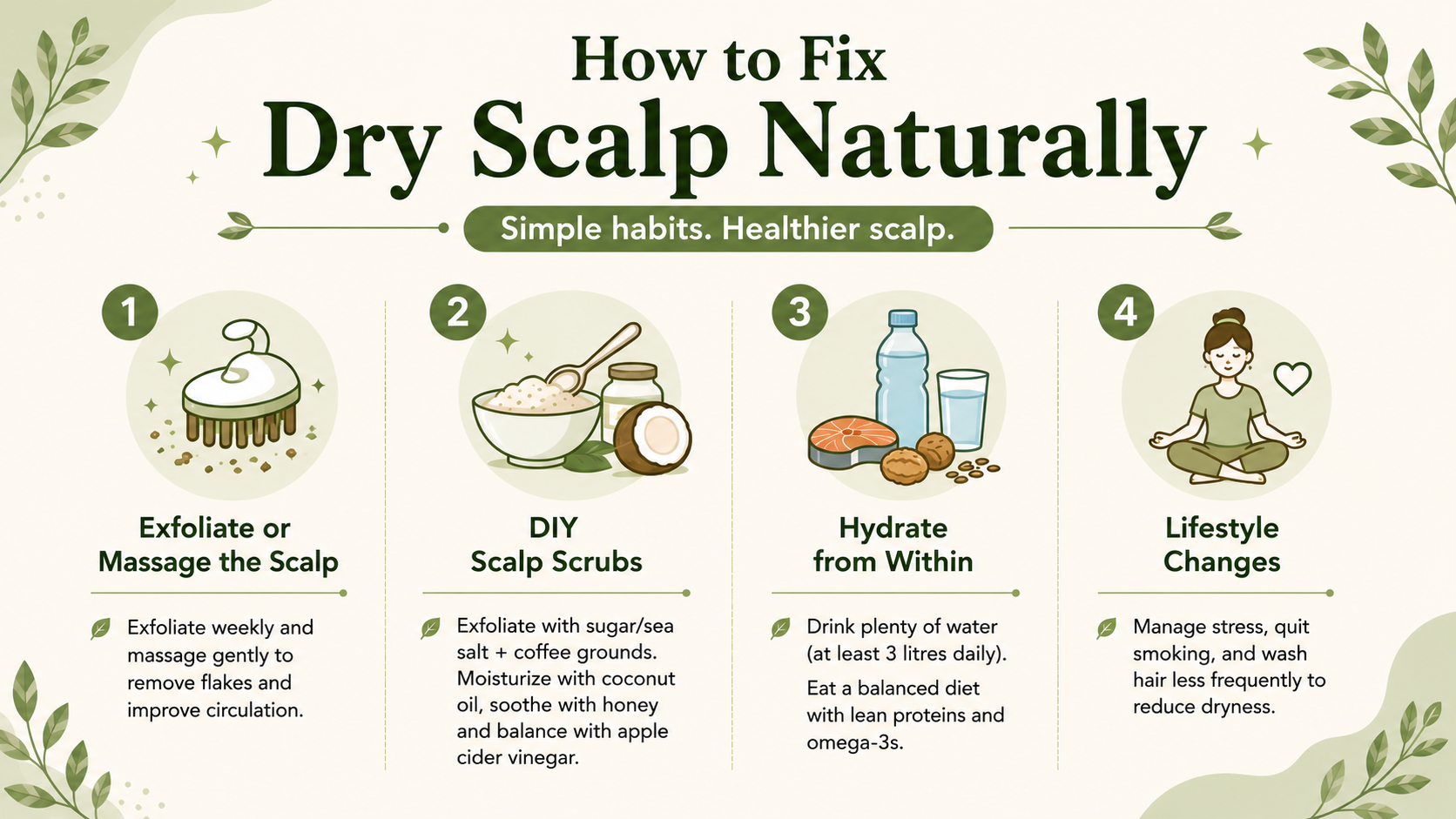 How to Solve Dry Scalp